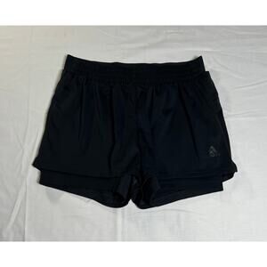 Adidas Shorts, Underlining Shorts, Black, Size Small